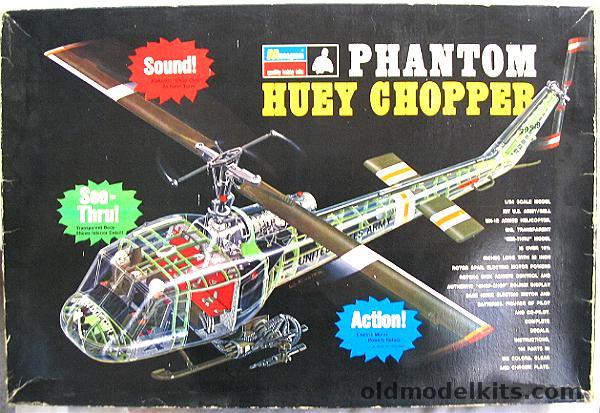 Monogram 1/24 Phantom Huey UH-1B Chopper Motorized Blades and Sound, PA226 plastic model kit